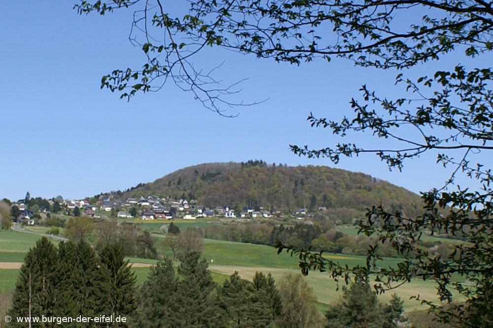 Burg Aremberg, Blick auf den Aremberg