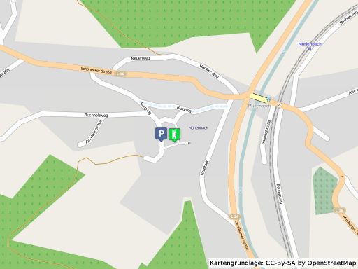 Lageplan der Betradaburg