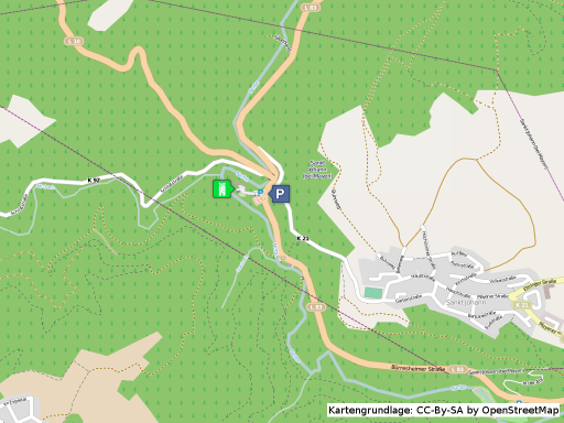 Lageplan Schloss Bürresheim