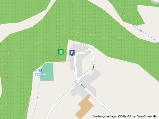 Lageplan der Burg Dollendorf