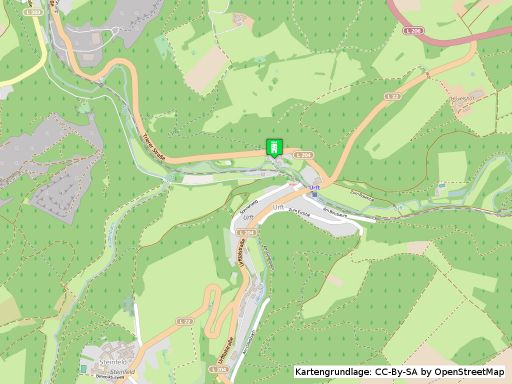 Lageplan Burg Dalbenden