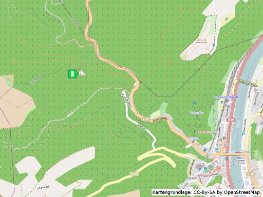 Lageplan der Winneburg